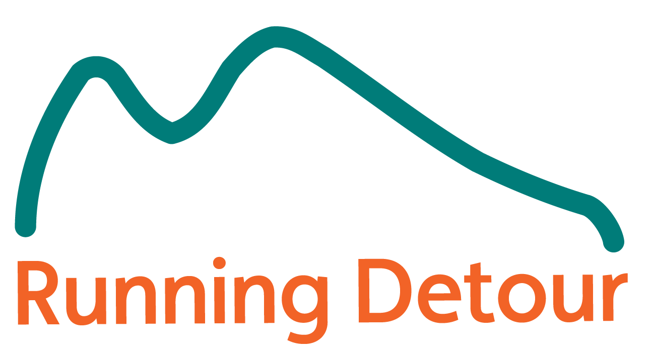 logo design York Open magazine spread with full-page model image and coloured text panels